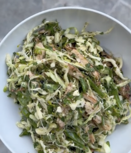 Greek Chicken Slaw