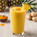 Golden Turmeric Pineapple Smoothie